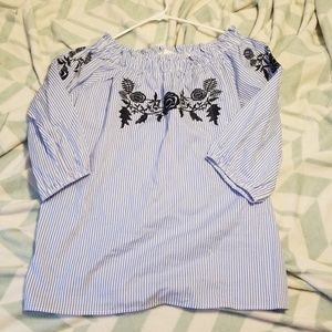 Off the shoulder top